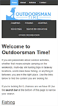 Mobile Screenshot of outdoorsmantime.com